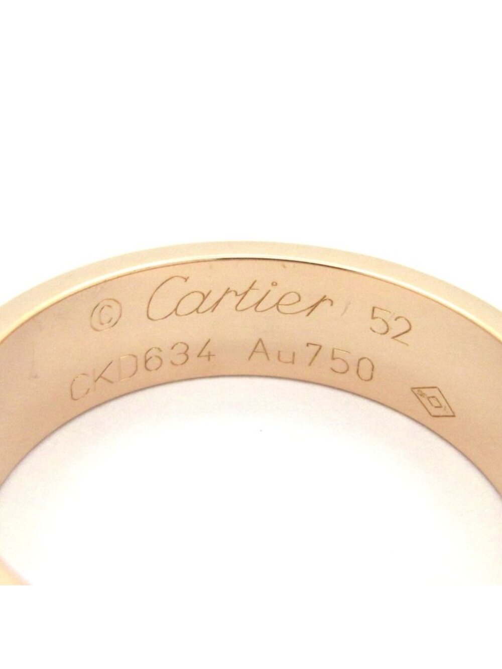 Cartier Ring 52 Love 18k Pink Gold - Picture 6 of 9